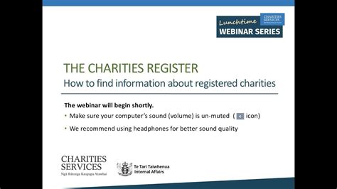 check if charity is registered.